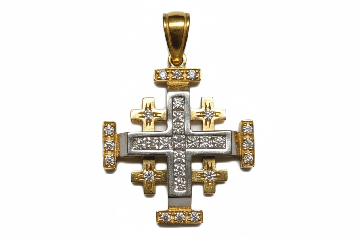 Jerusalem Cross: History, Meaning & Symbolism – Jerusalem Souvenirs