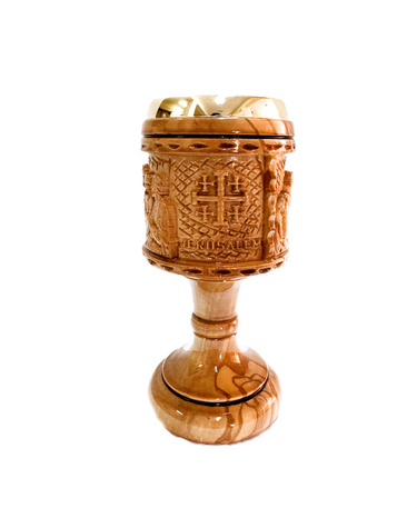 Olive Wood Chalice