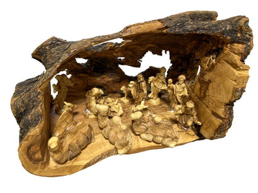 Olive Wood Nativity Scene