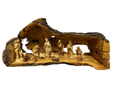 Olive Wood Nativity Scene